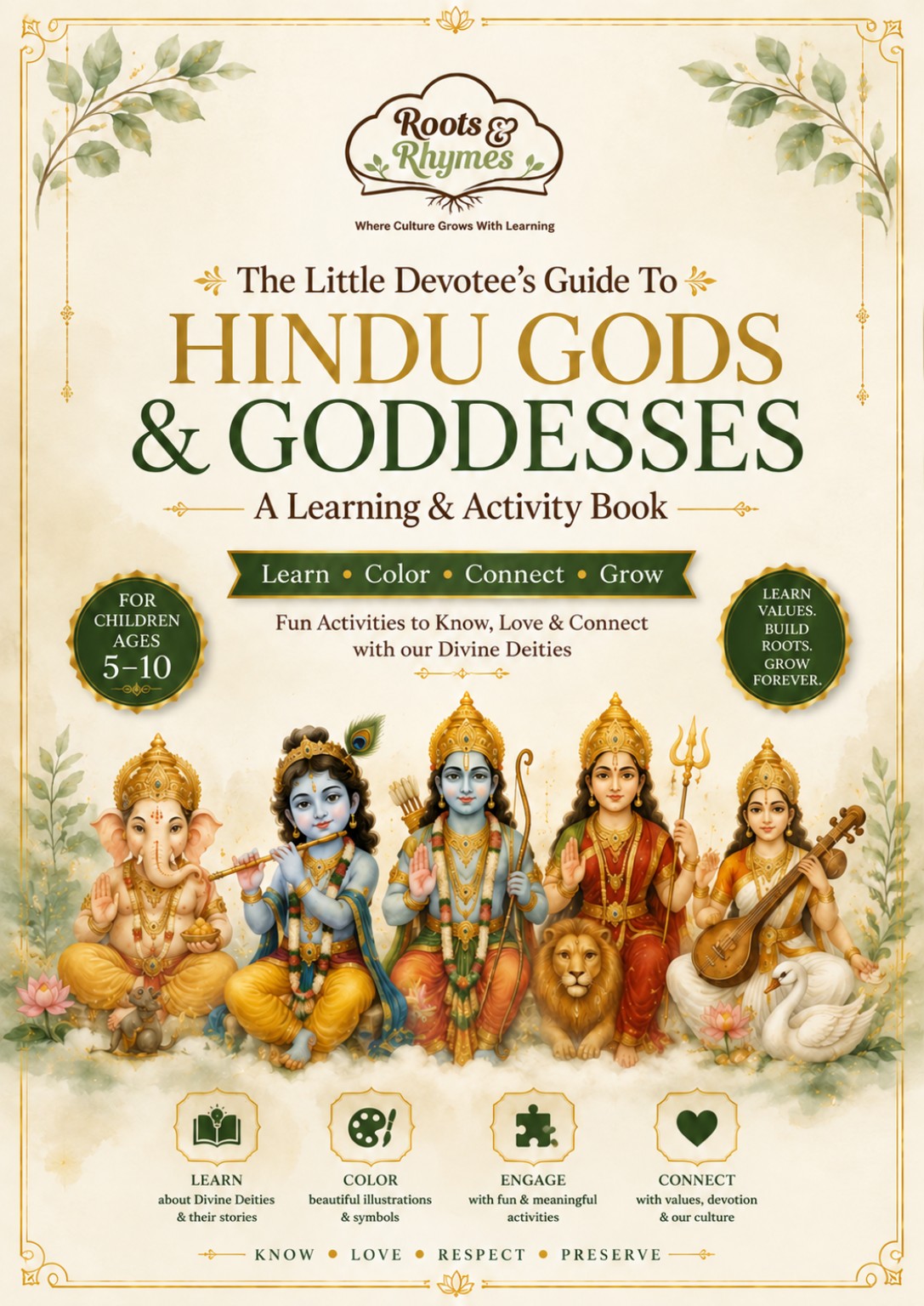 Hindu Gods & Goddesses Activity Book